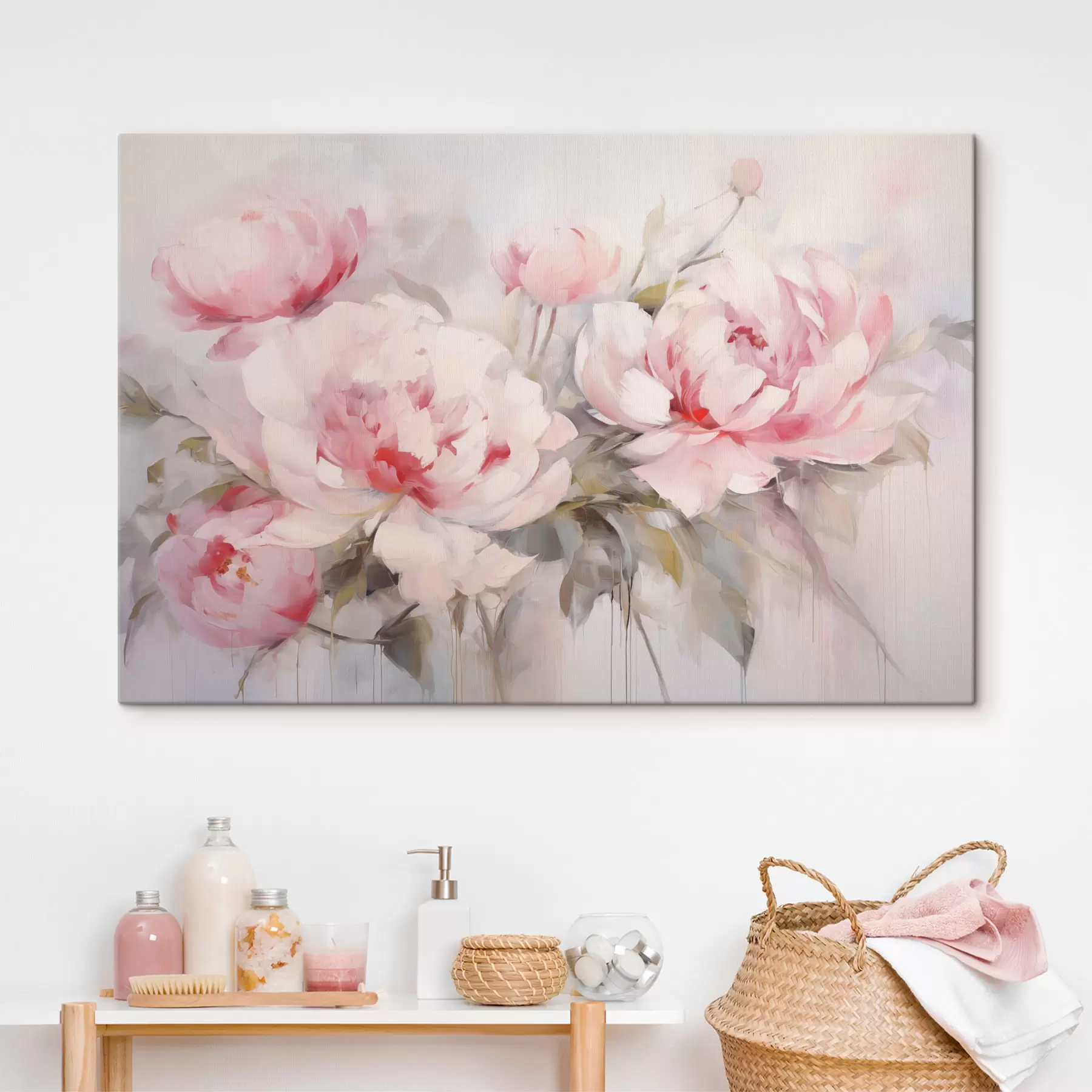 wall murals Peonies s49929