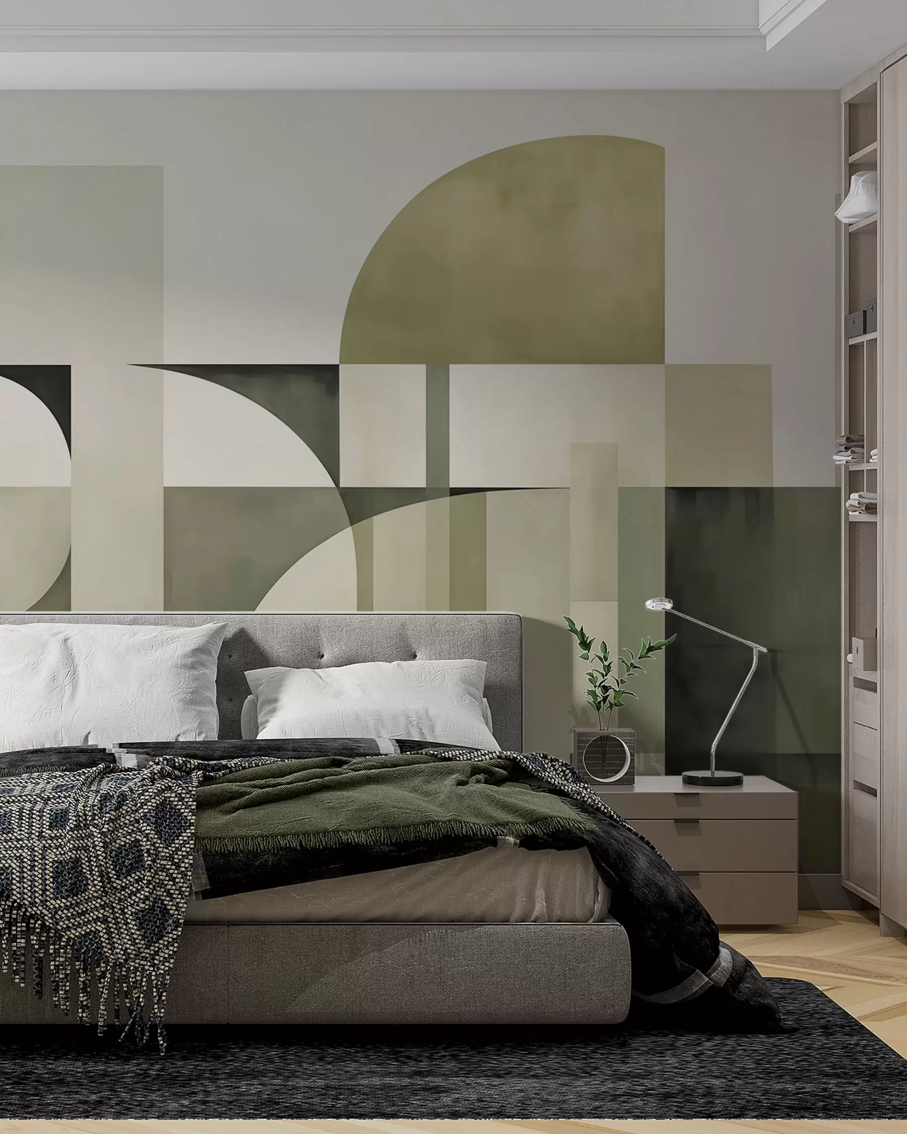 Wall Mural Photo Wallpaper Geometric abstraction w05782