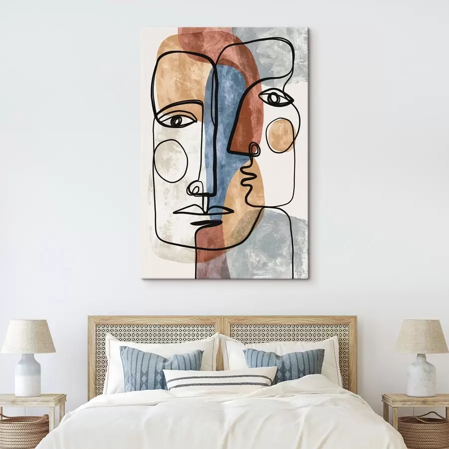 murales Caras abstractas s49758