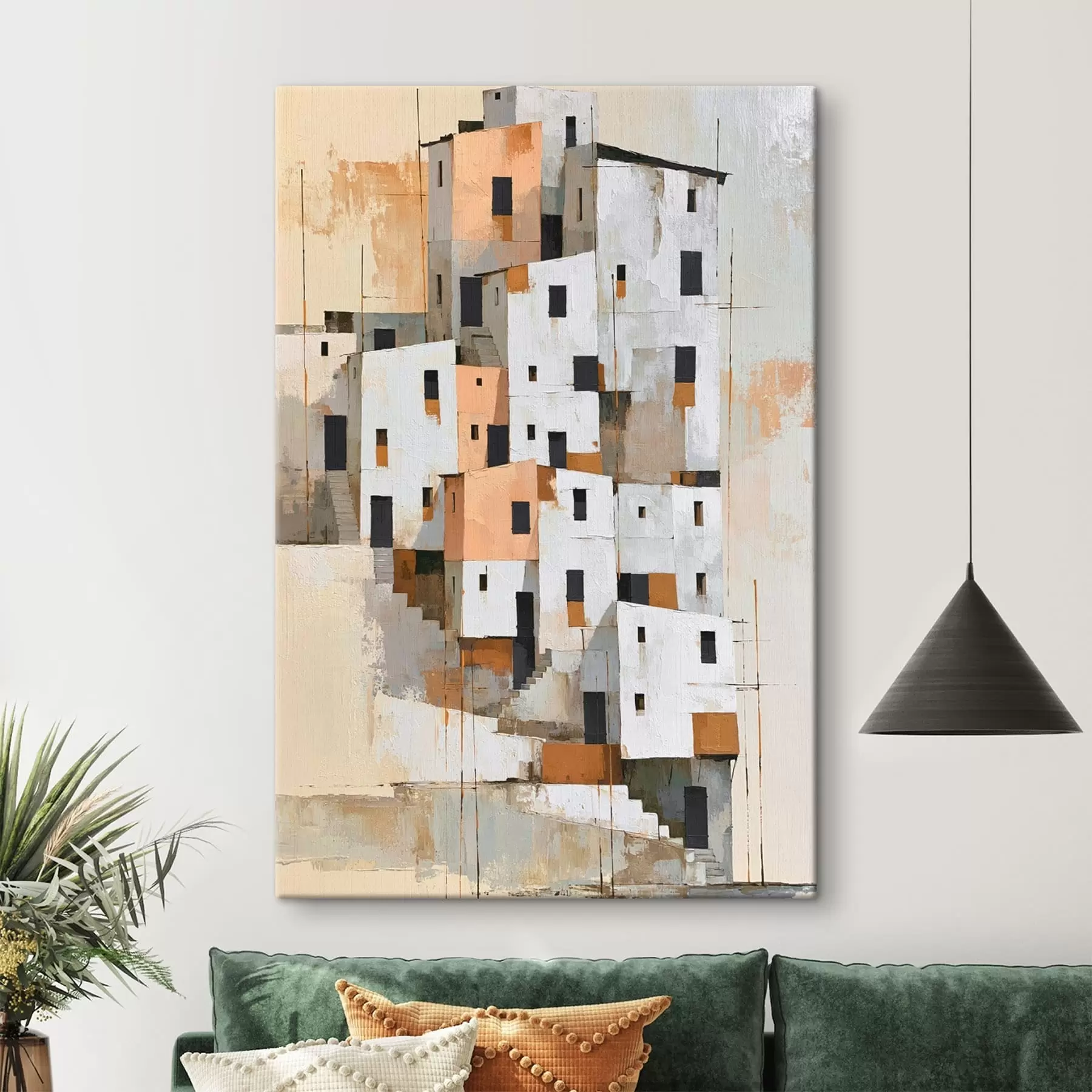 murales Casas abstractas s49760