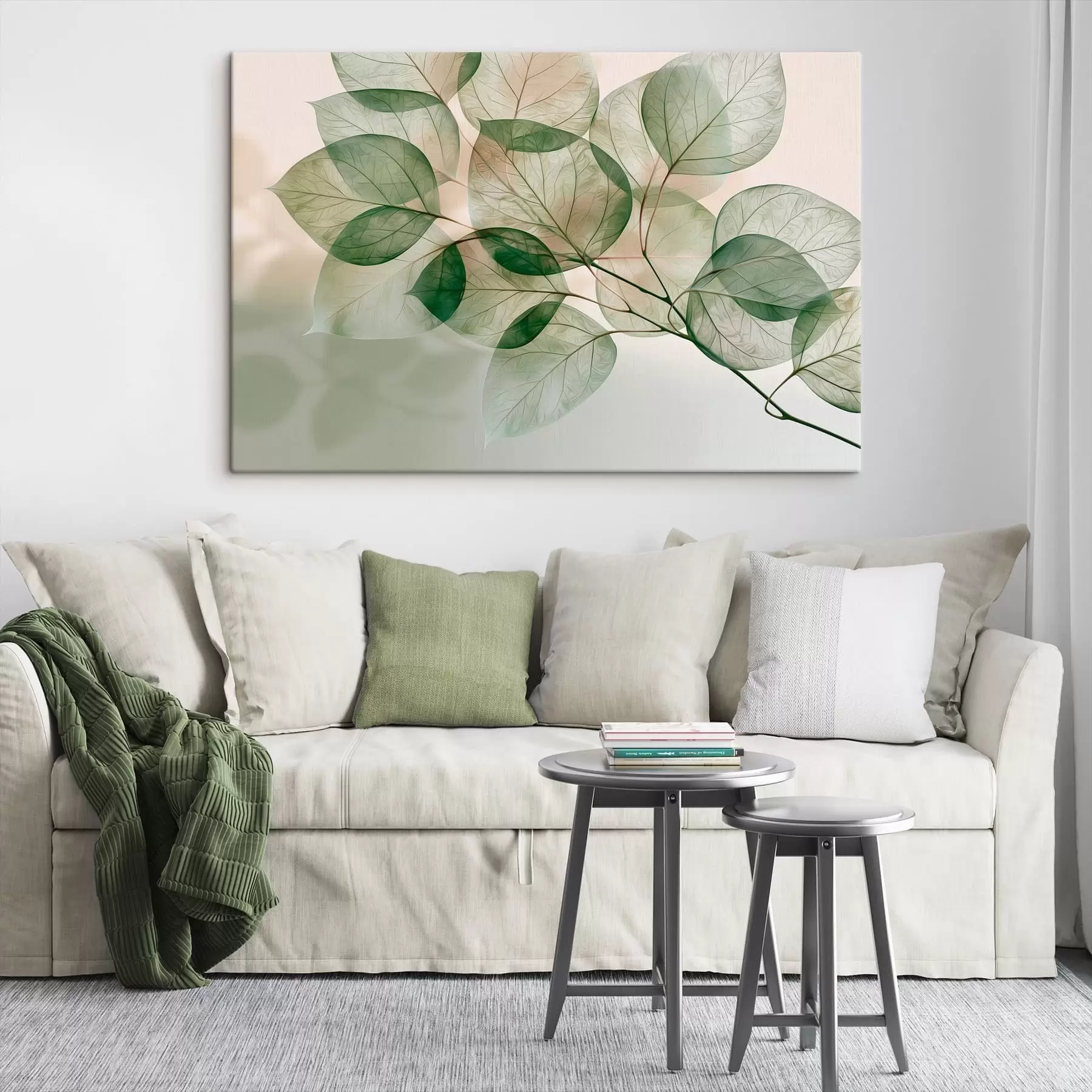 wall murals Leaves s49851