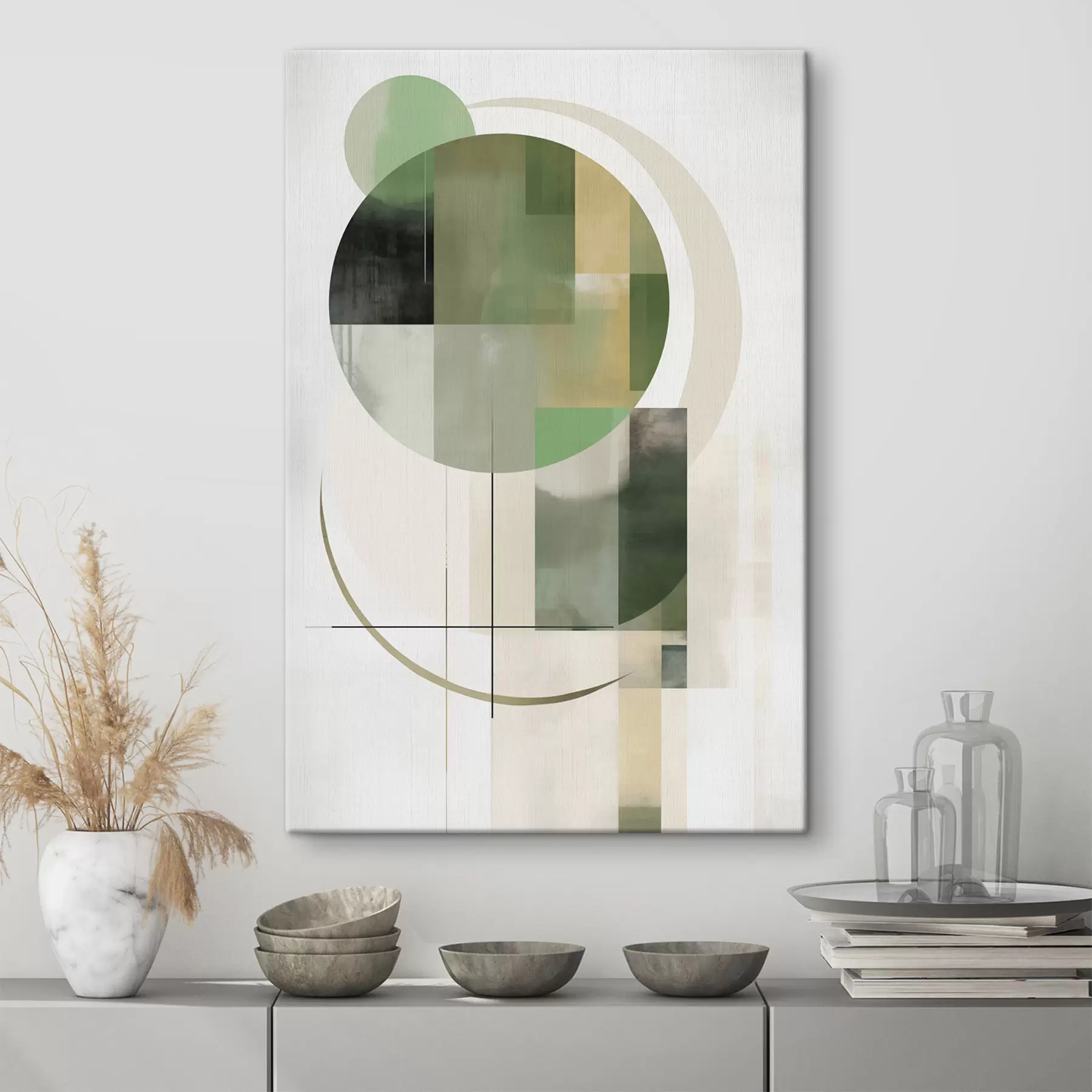 wall murals Geometric composition s49852