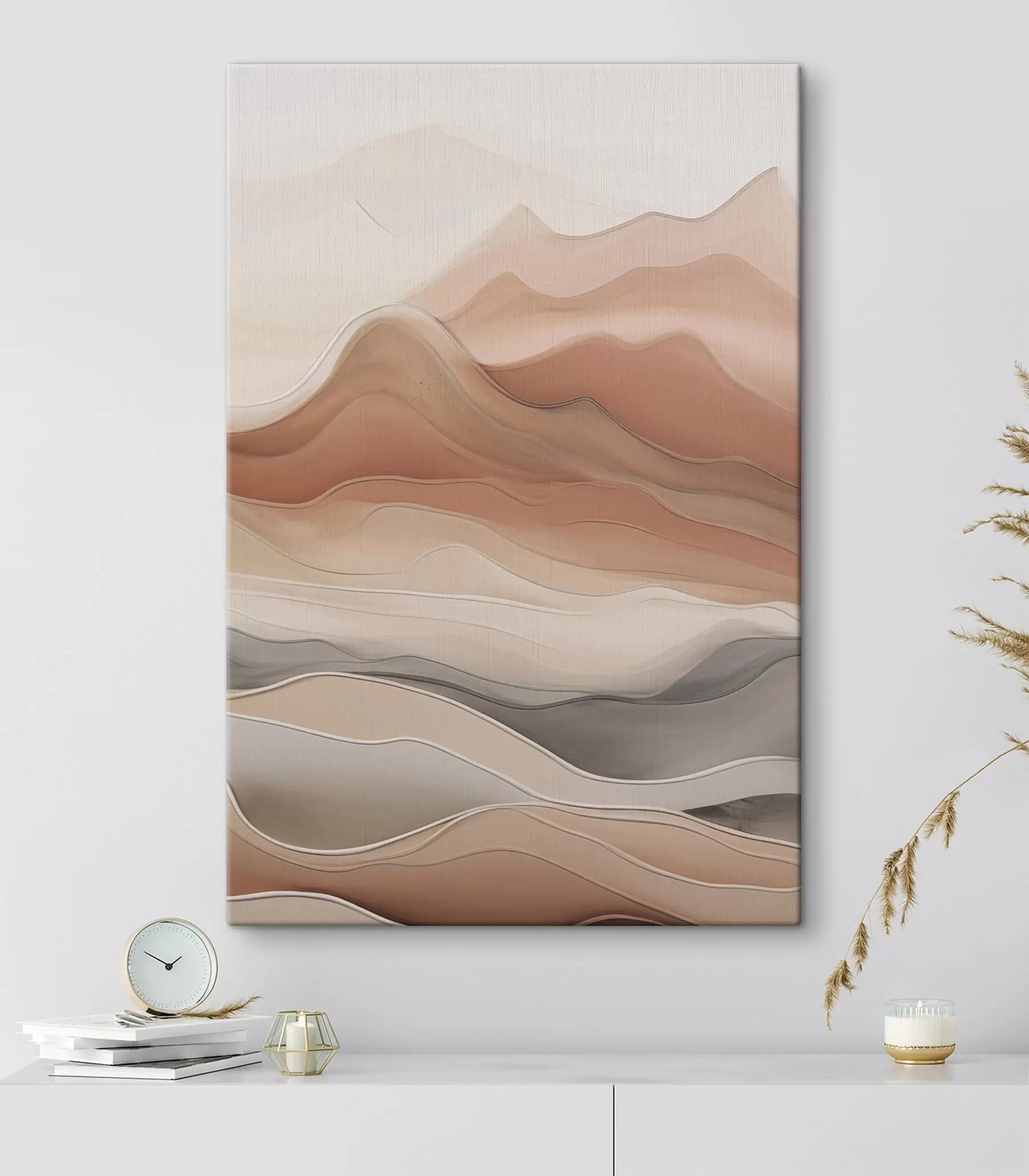 wall murals Neutral Abstraction s49997