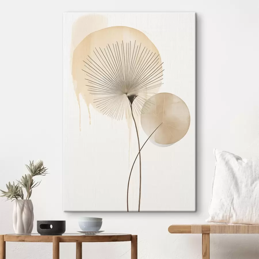 wall murals Beige Composition s49999