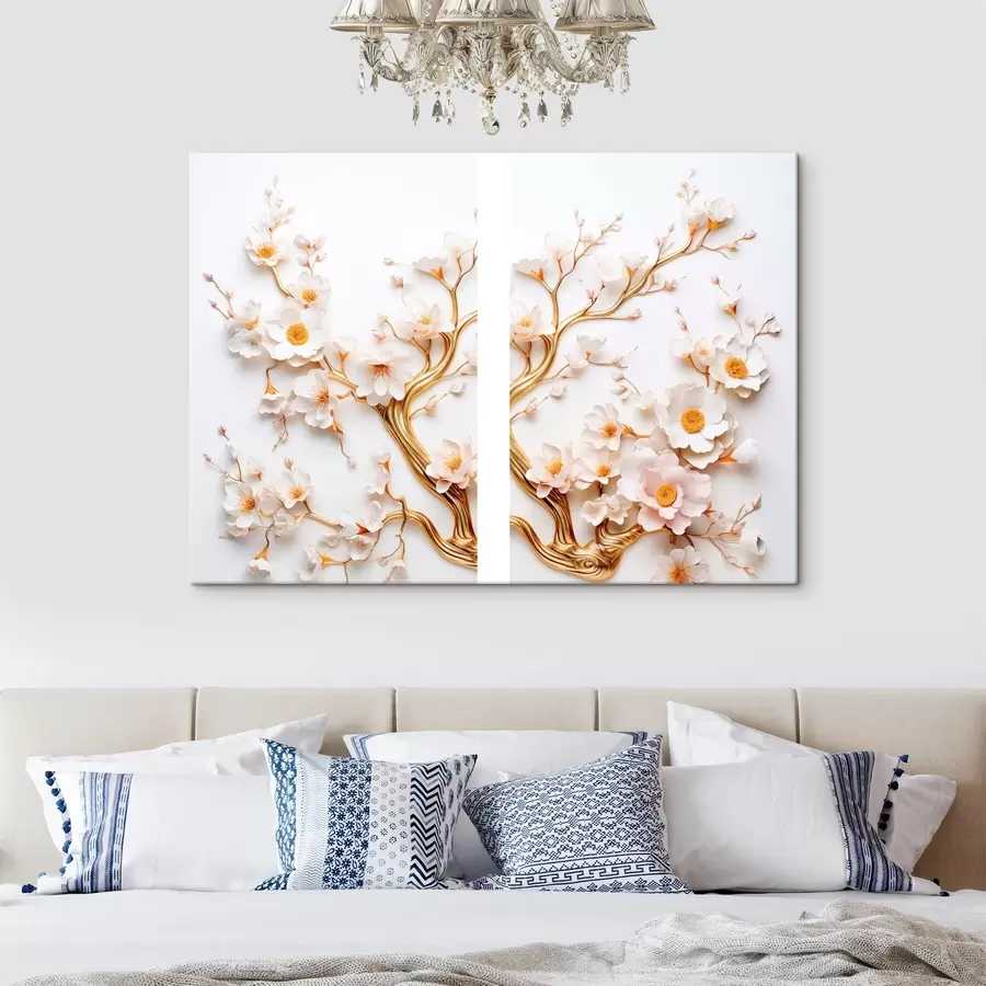 Wall Mural Photo Wallpaper Blooming Magnolia m30773