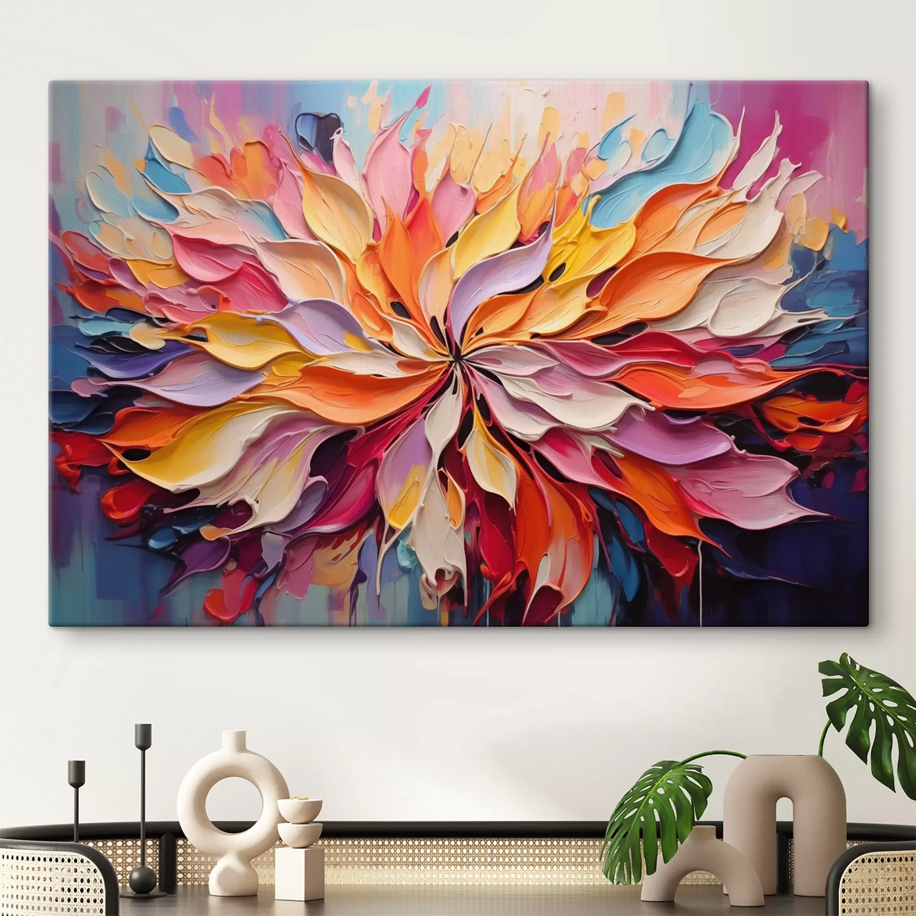 wall murals Abstract flower s50045