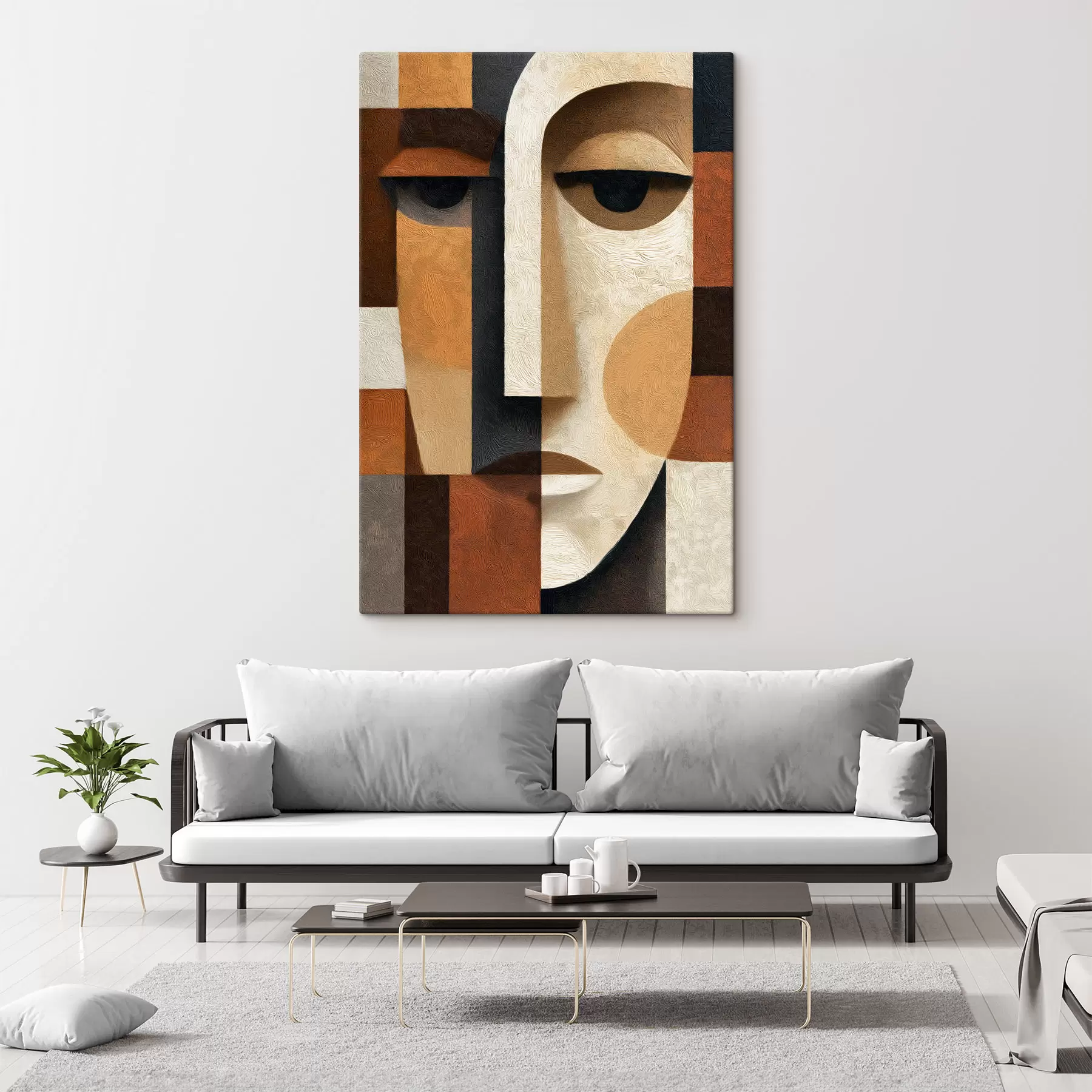 murales Cara abstracta s50054