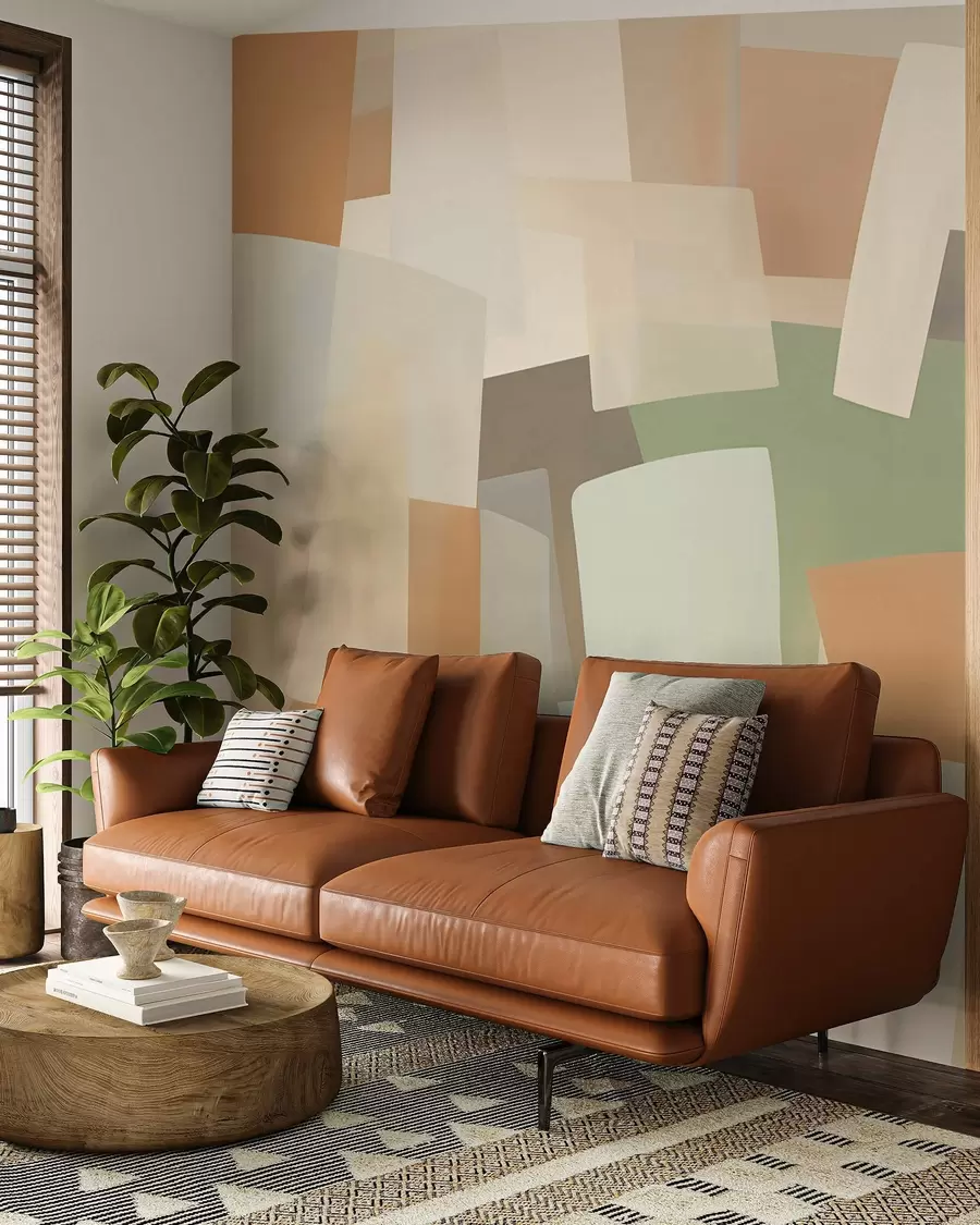 wall murals Geometric abstraction w05783