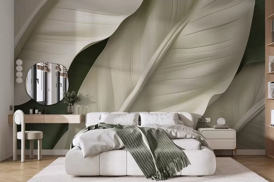 Wall Mural Photo Wallpaper Leaves w05786