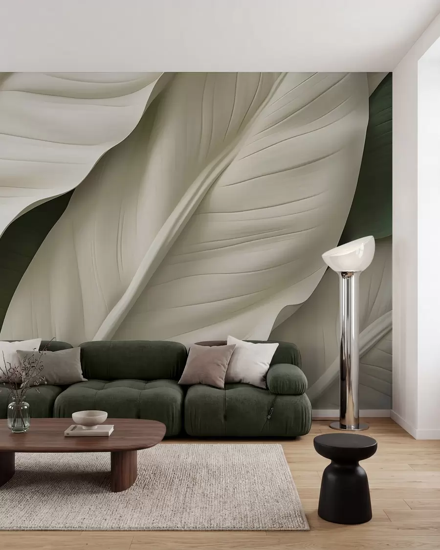 wall murals Leaves w05786