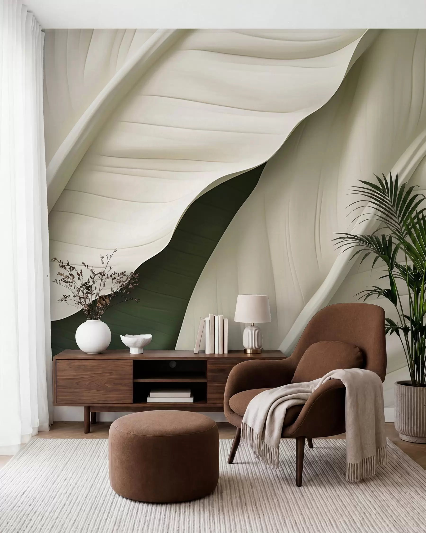 peintures murales Feuilles w05786