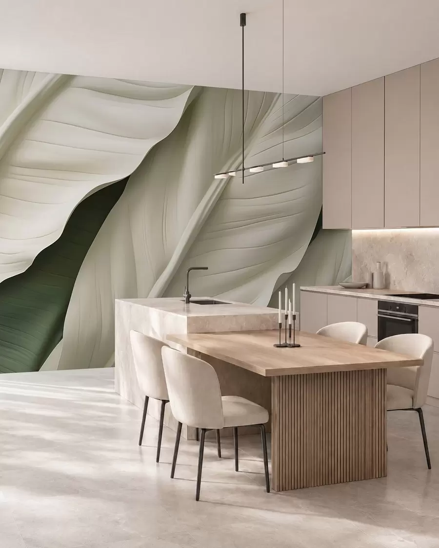 peintures murales Feuilles w05786