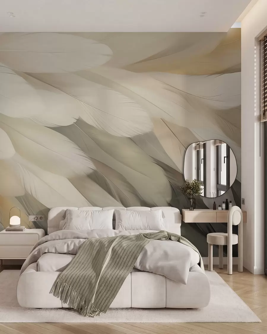 Wall Mural Photo Wallpaper Feathers w05791