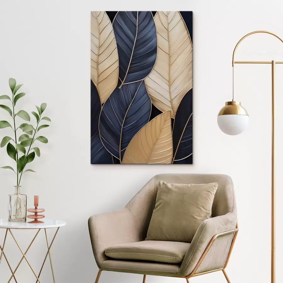 wall murals Leaves imitation painting s50061