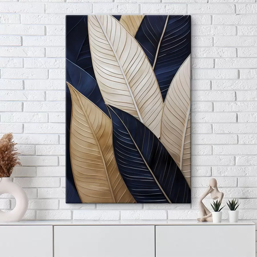 wall murals Decorative leaves imitation painting s50062