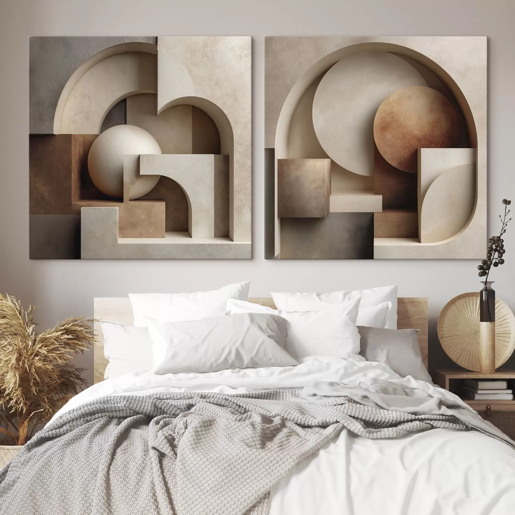 wall murals Flat abstract composition m30779