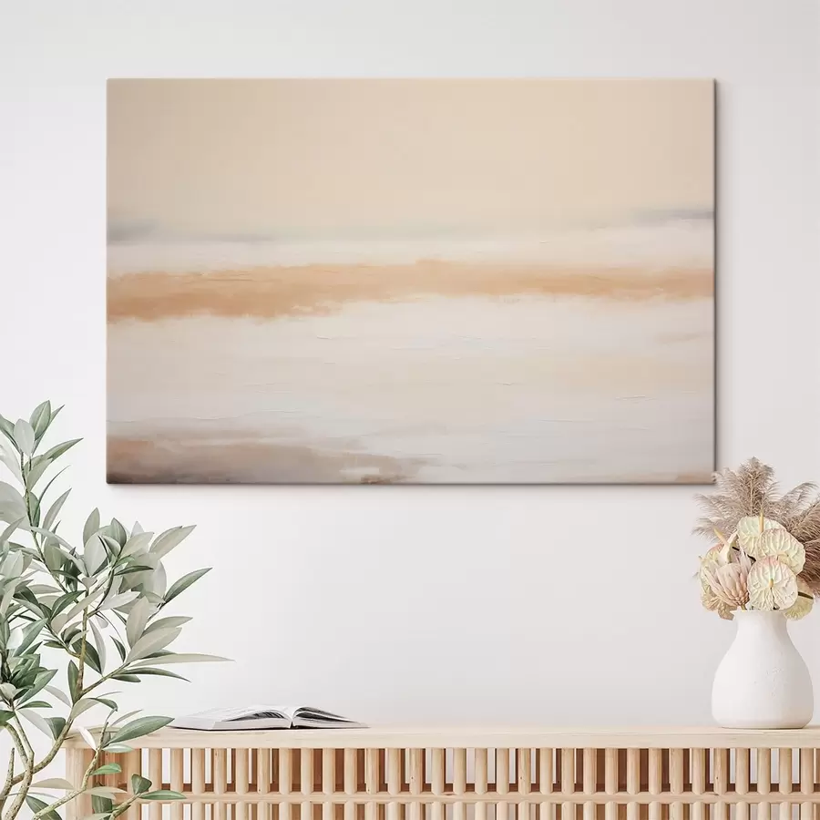 wall murals Soft Abstract Sea Horizon s49952