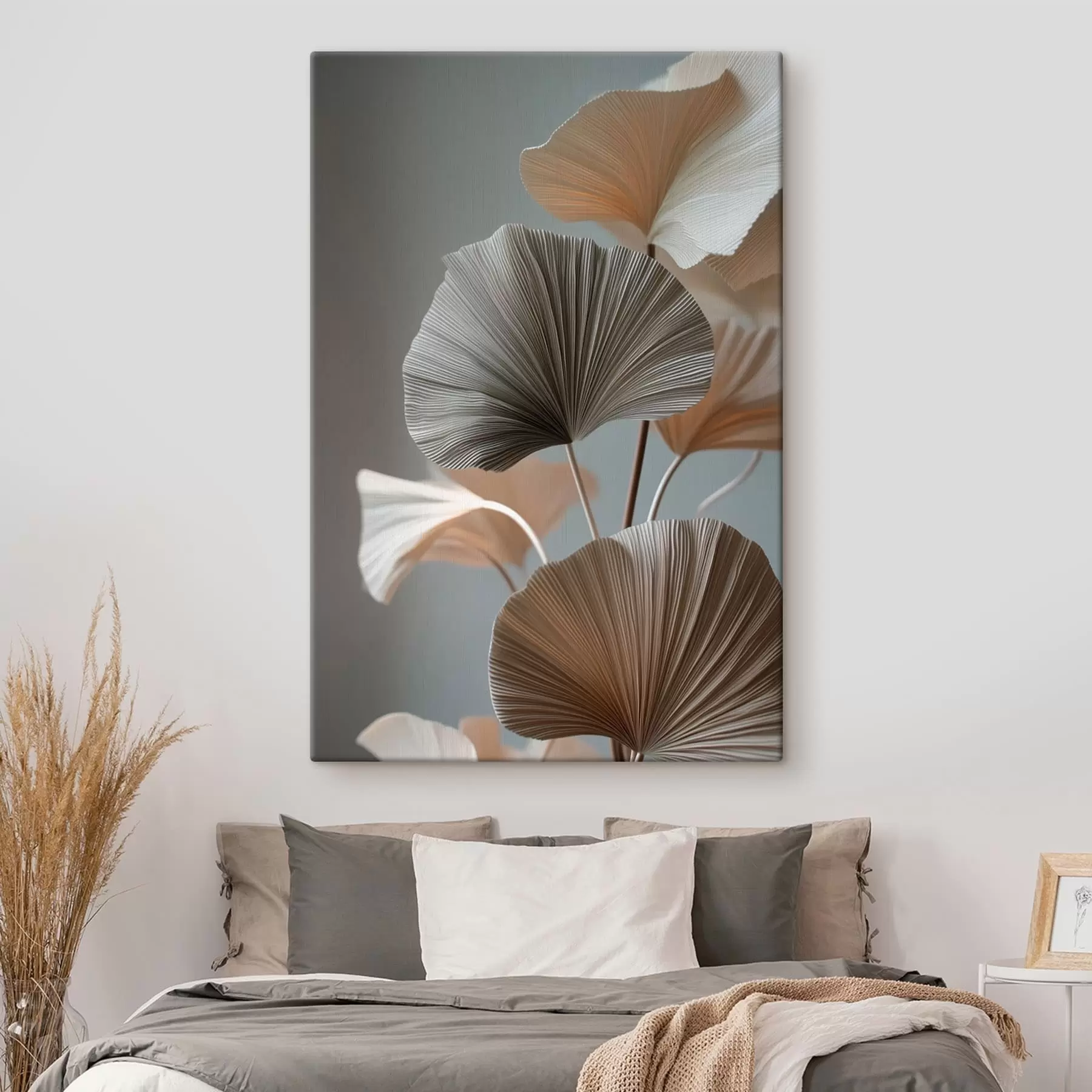 murales Hojas decorativas en forma de abanico s49971