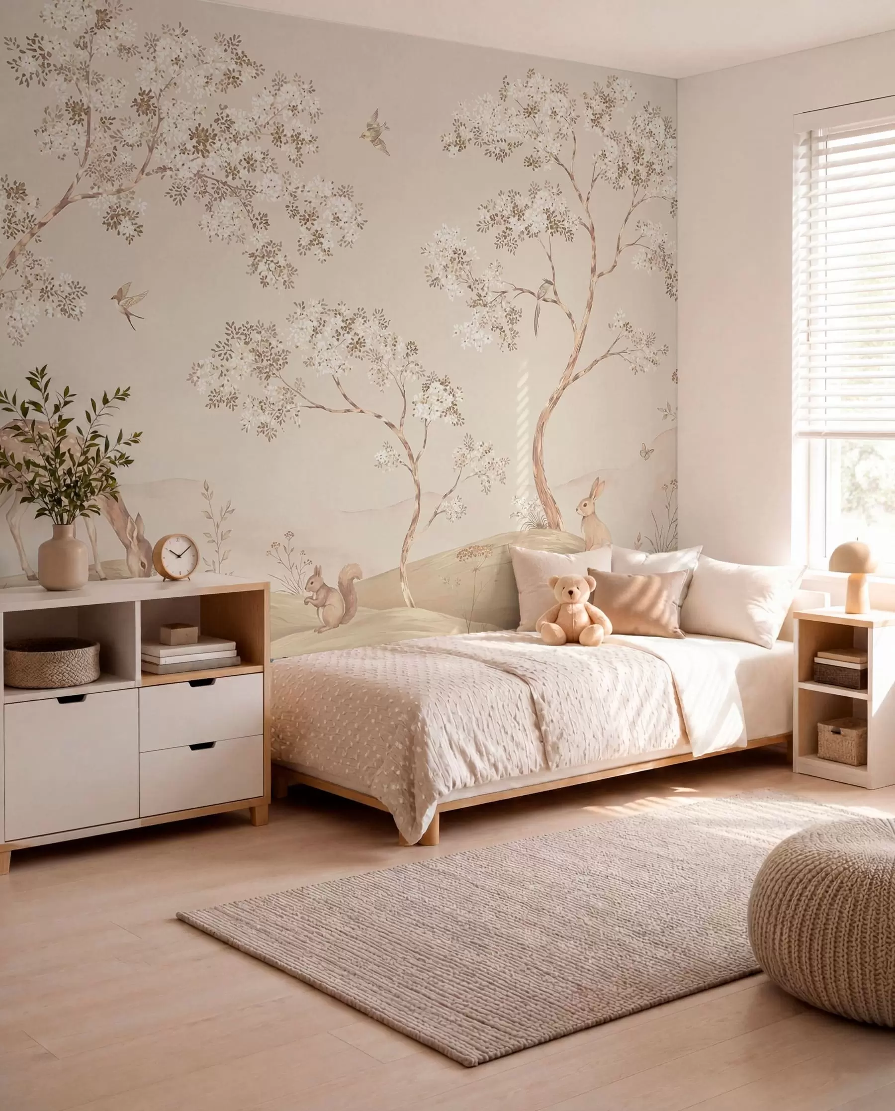 Wall Mural Photo Wallpaper Woodland in Bloom w05809