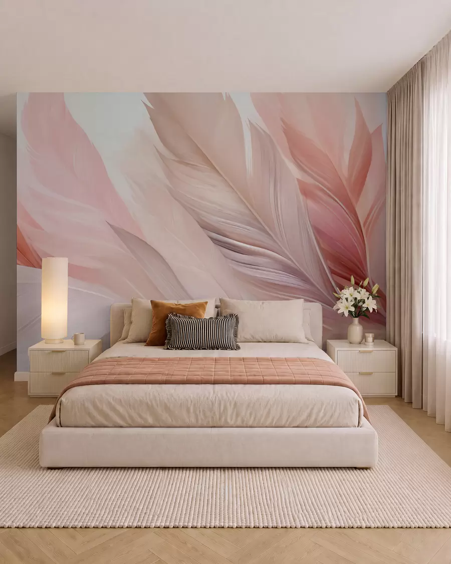 Wall Mural Photo Wallpaper Feathers w05793
