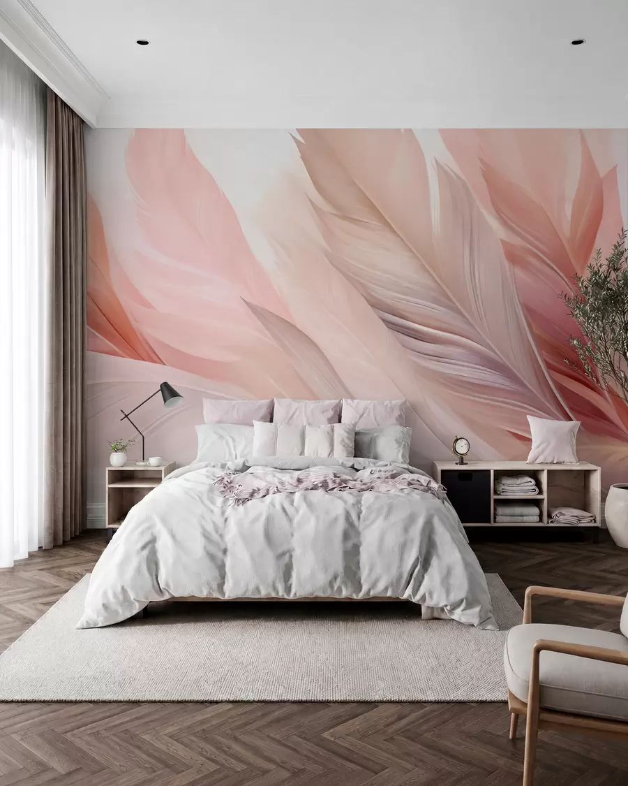Wall Mural Photo Wallpaper Feathers w05793