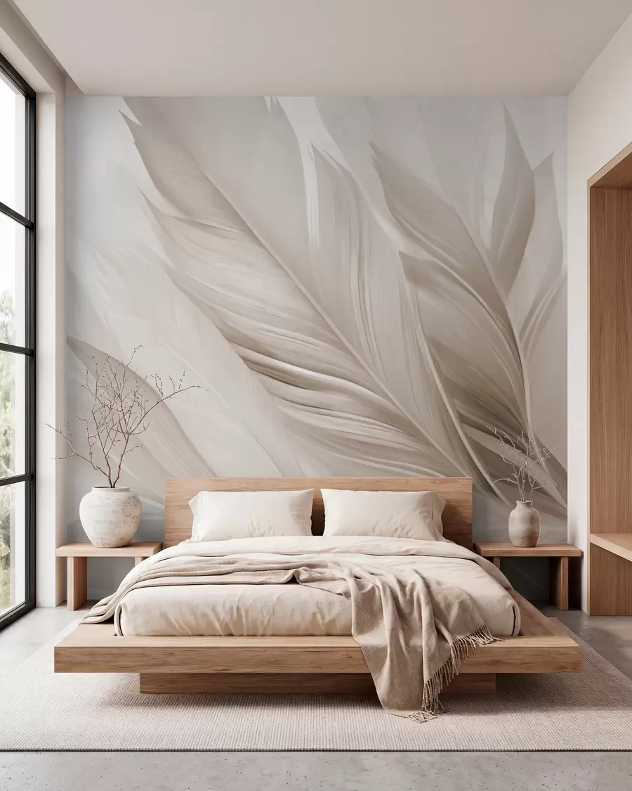 Wall Mural Photo Wallpaper Feathers w05793v1