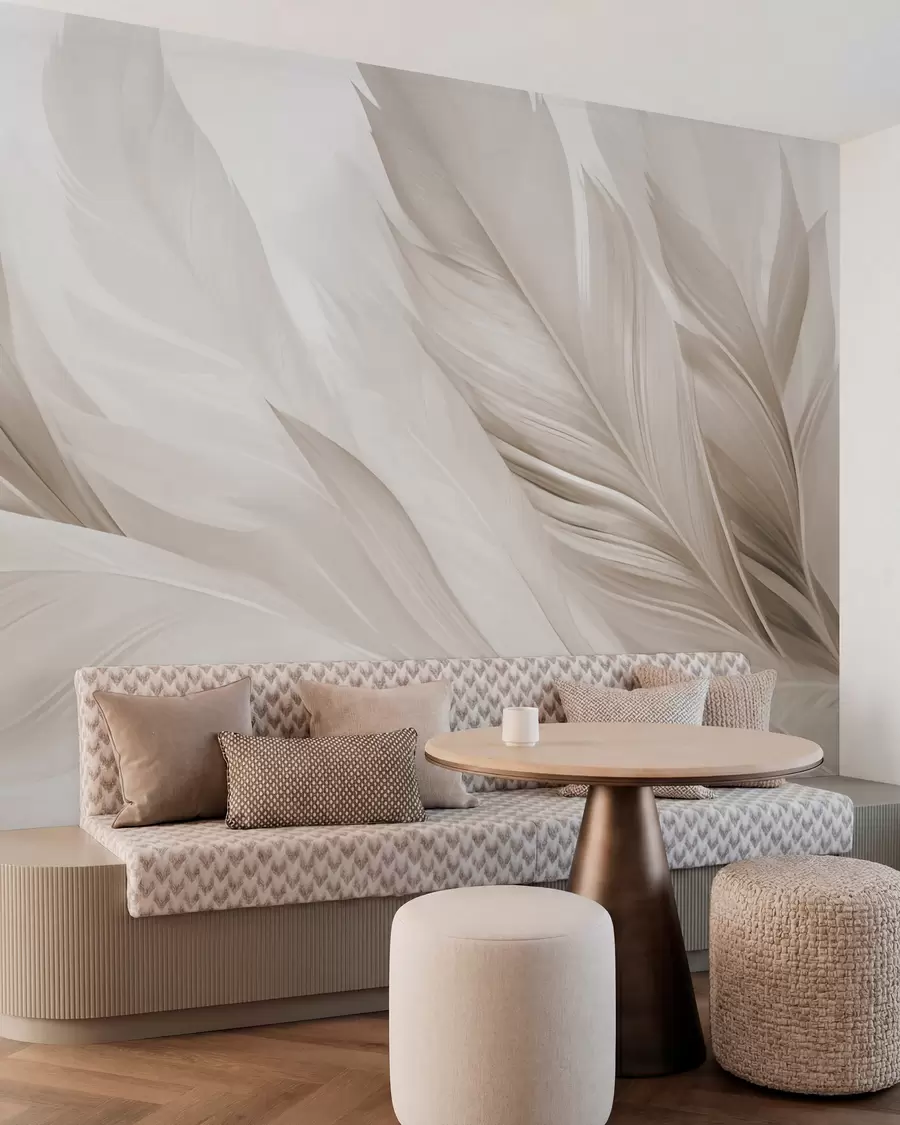 wall murals Feathers w05793v1