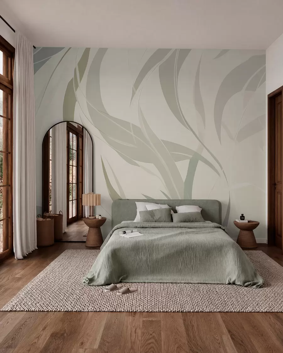 peintures murales Eucalyptus à feuilles pointues w05799