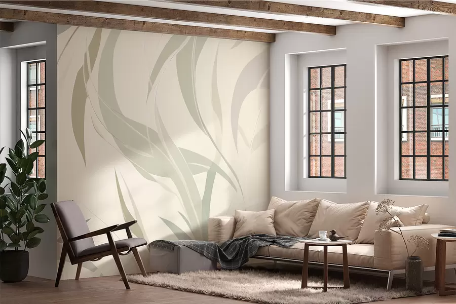 peintures murales Eucalyptus à feuilles pointues w05799