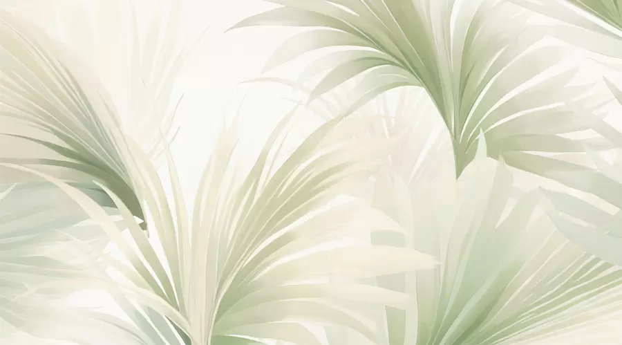 wall murals Palm leaves w05801