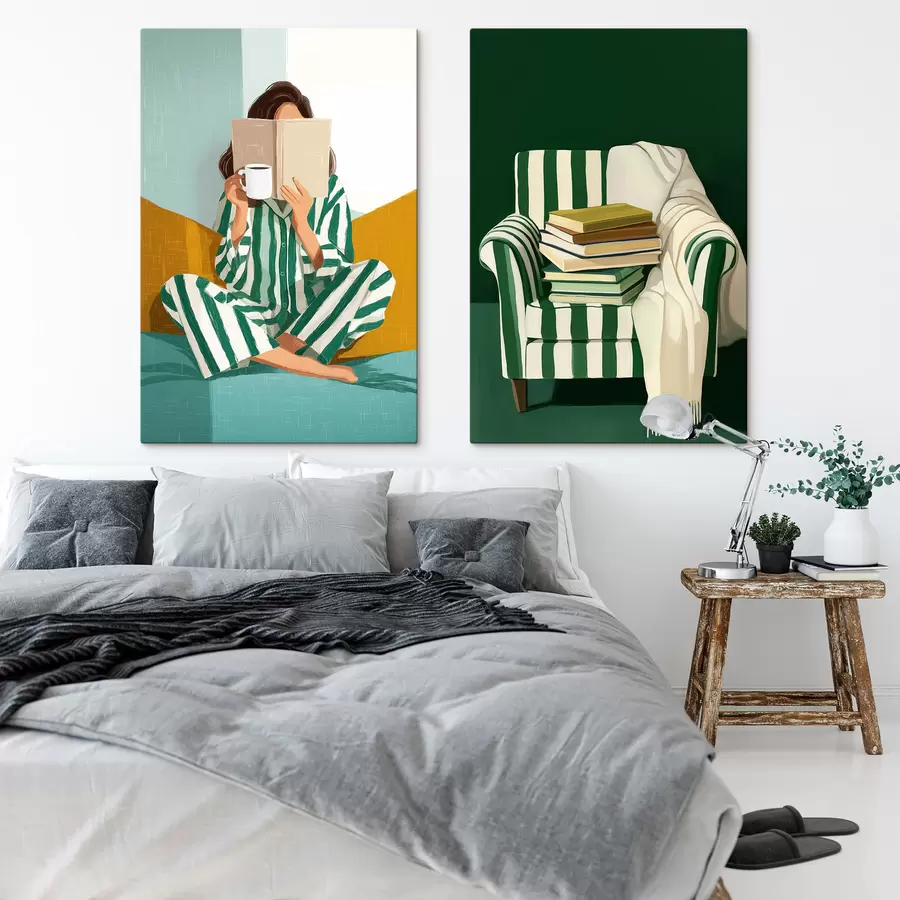 wall murals Cozy Weekend m30790