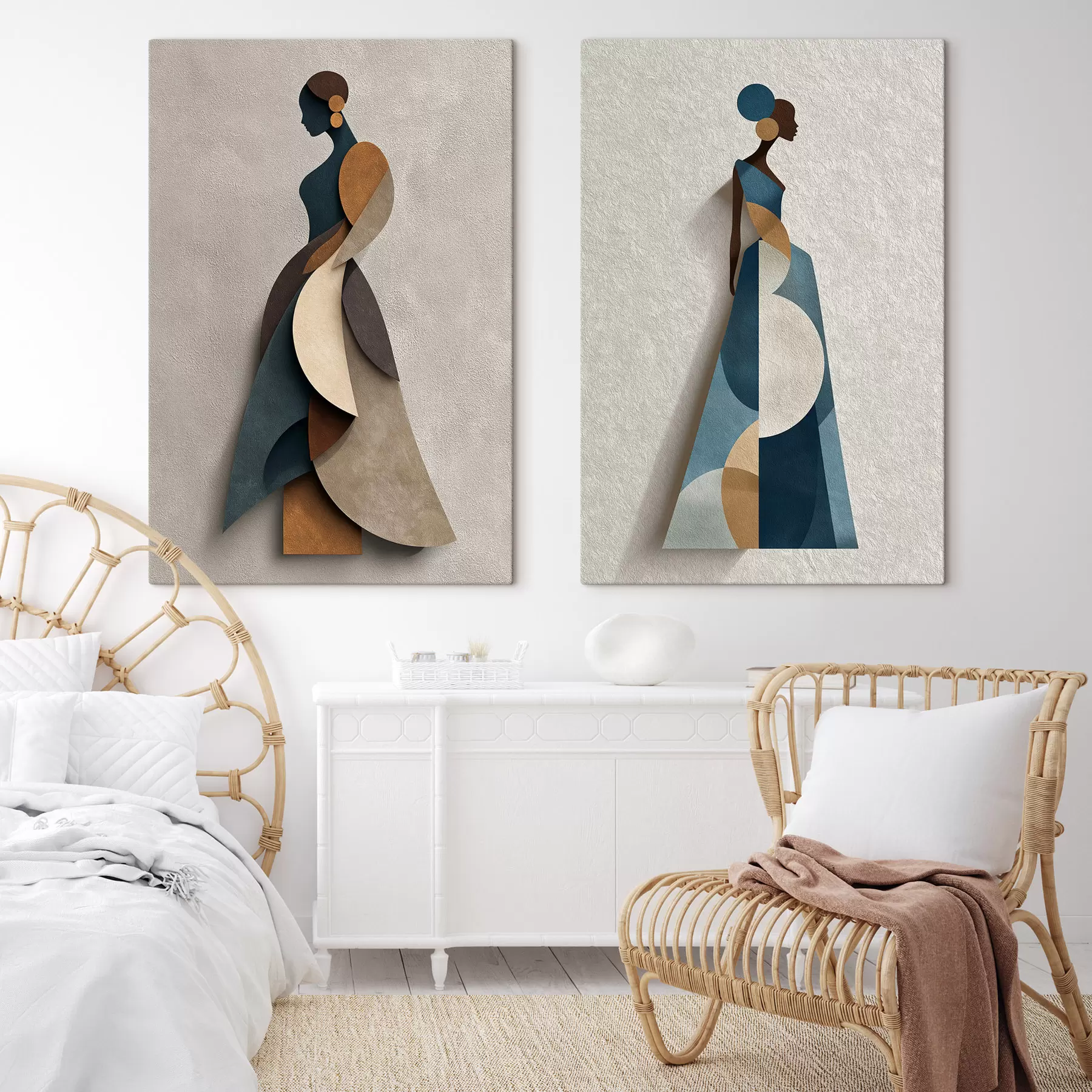 murales Siluetas de moda m30797