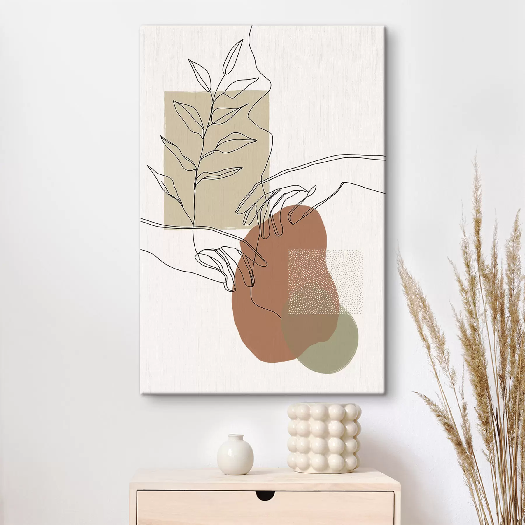 wall murals Harmony of Lines s50107