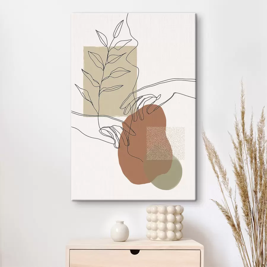 wall murals Harmony of Lines s50107