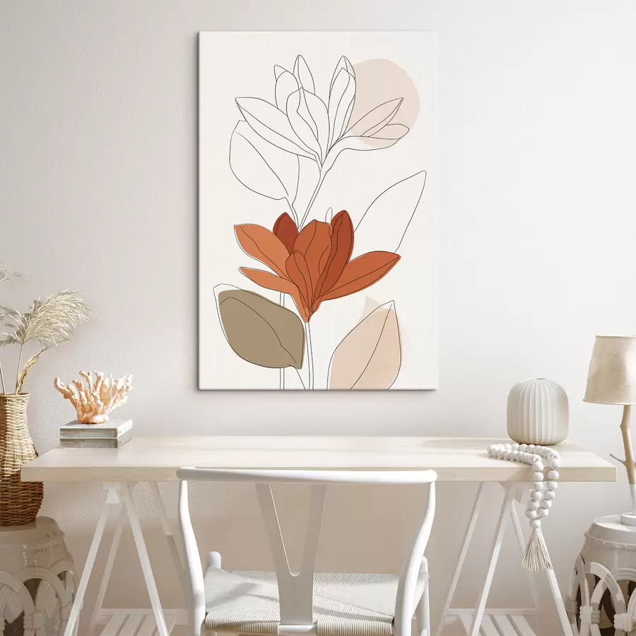 murales Flor delicada s50111