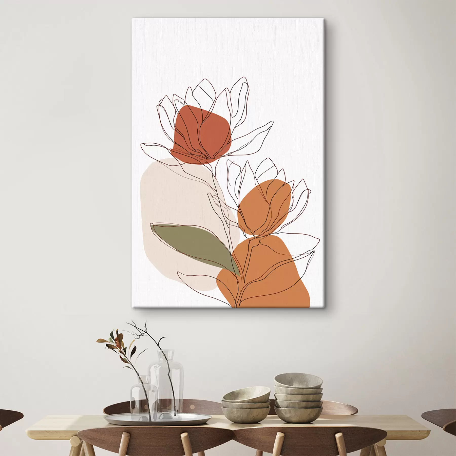 wall murals Botanical Mosaic s50112