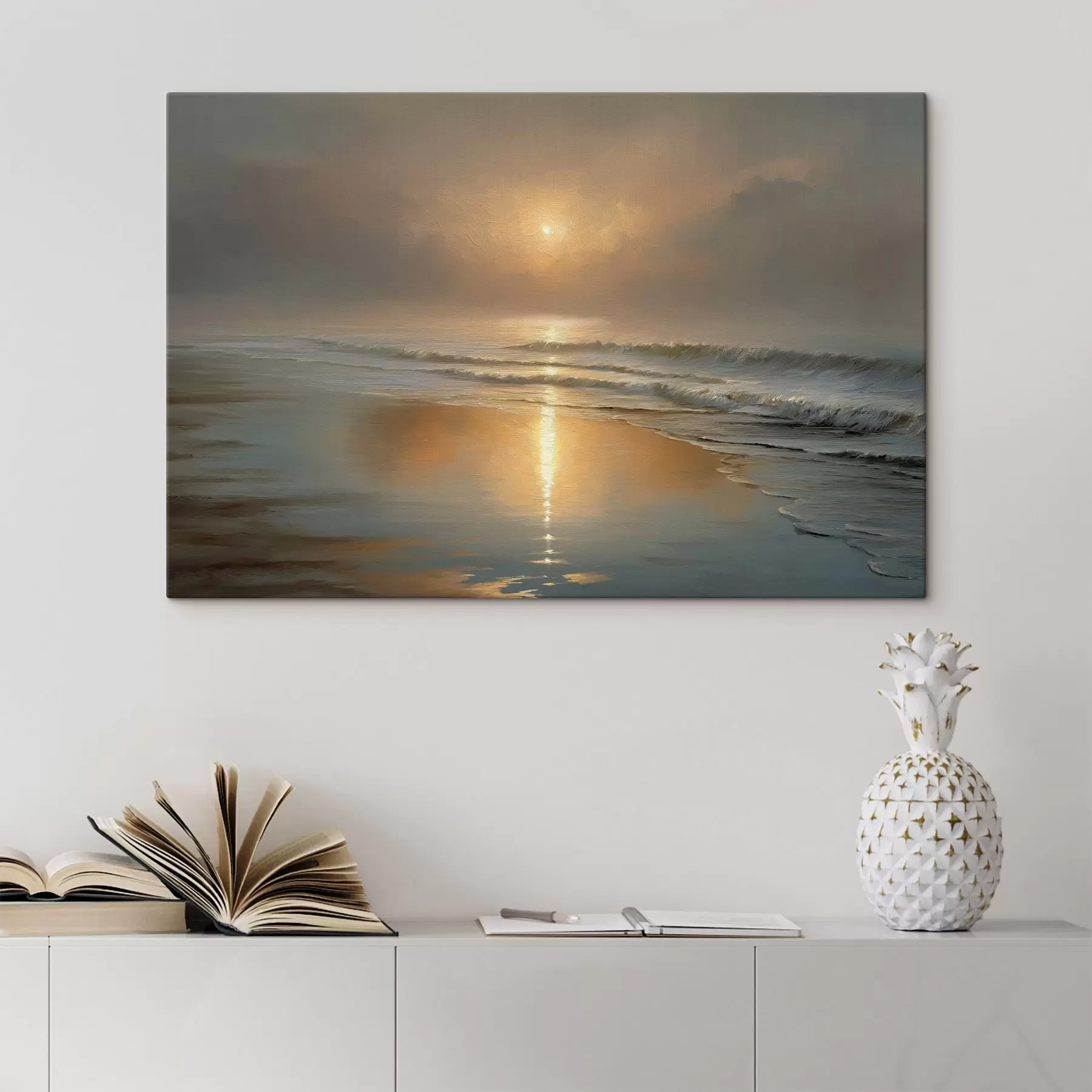 wall murals Sea Sunrise s50114