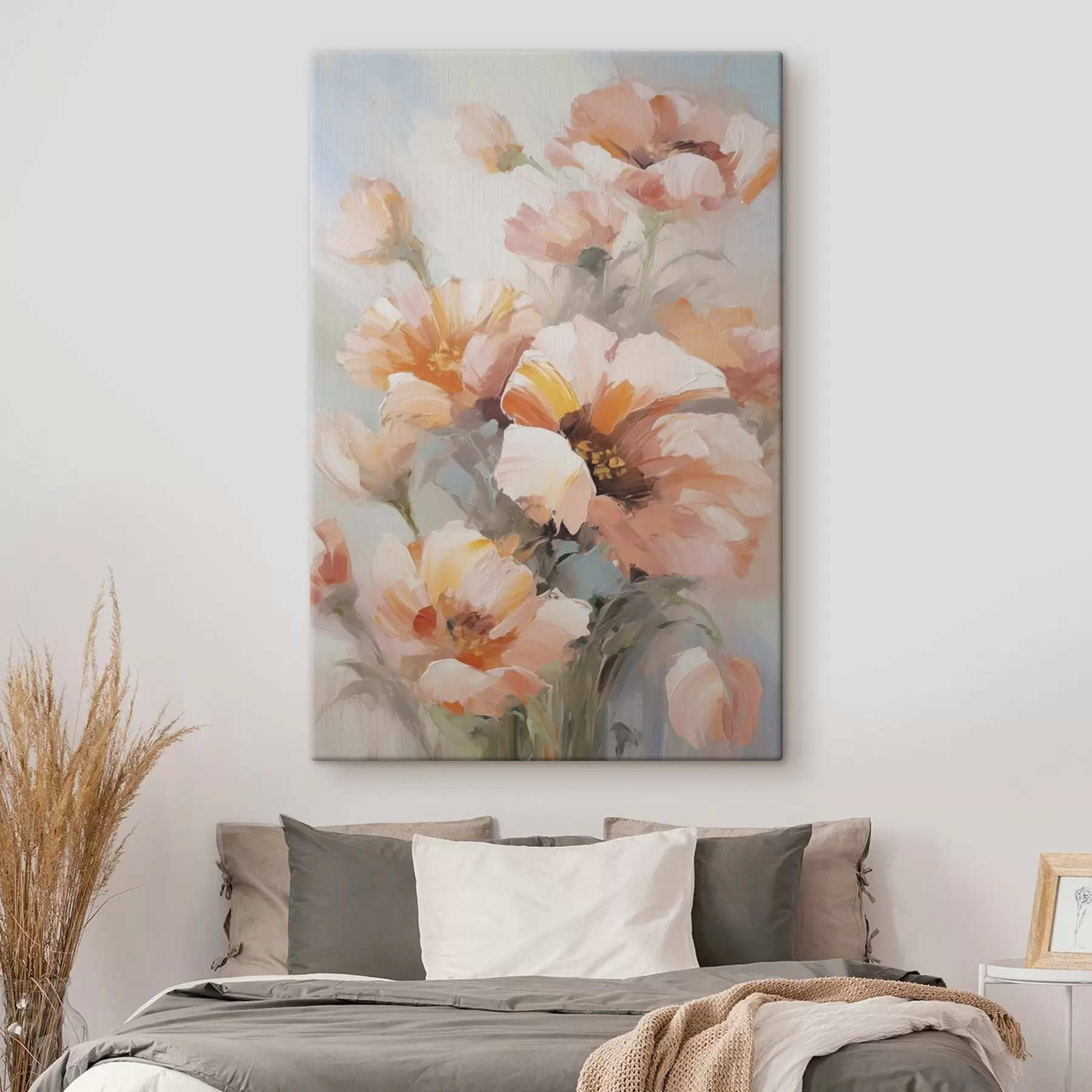 murales Flores delicadas, imitación de un cuadro s50140