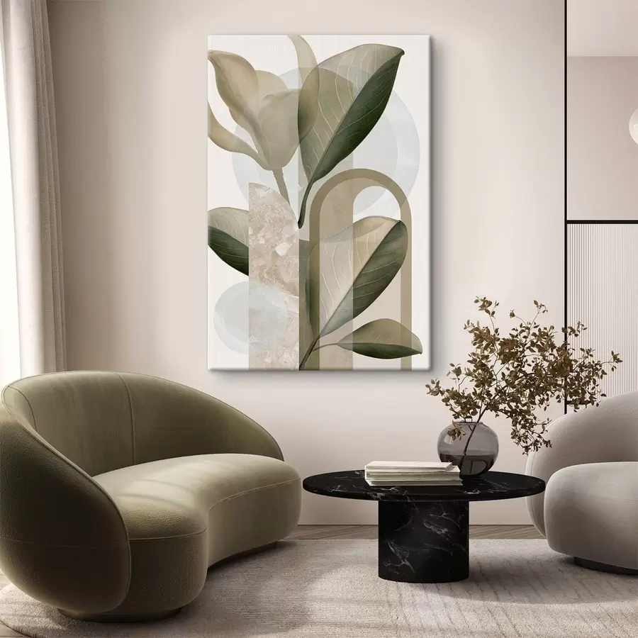 wall murals Botanical geometry s50081