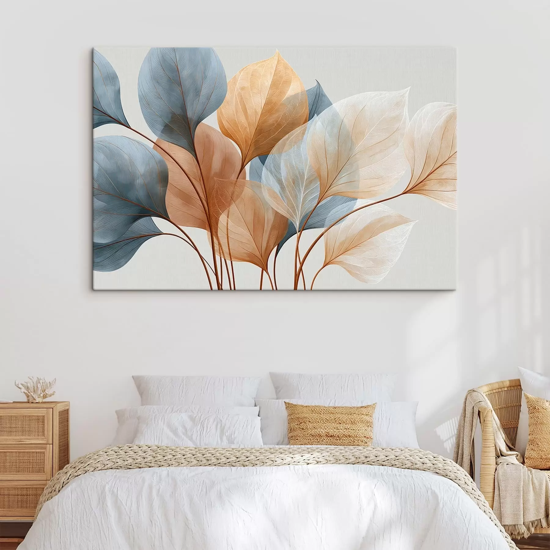 wall murals Leaves s50089