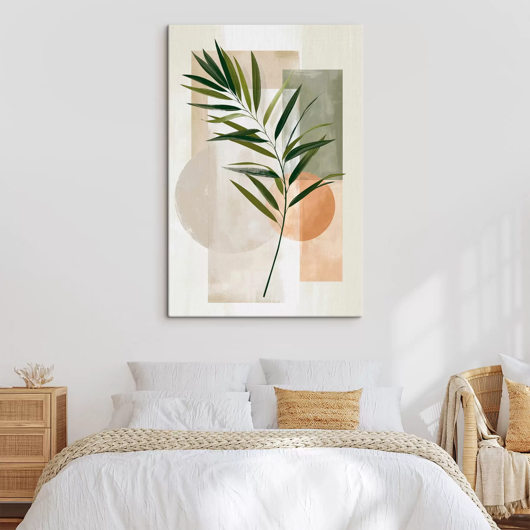 wall murals Botanical geometric abstraction s50090