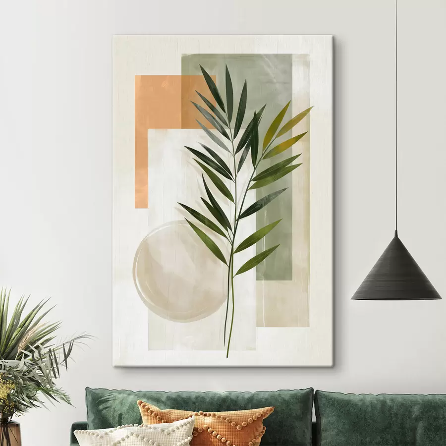Wall Mural Photo Wallpaper Botanical geometric abstraction s50158
