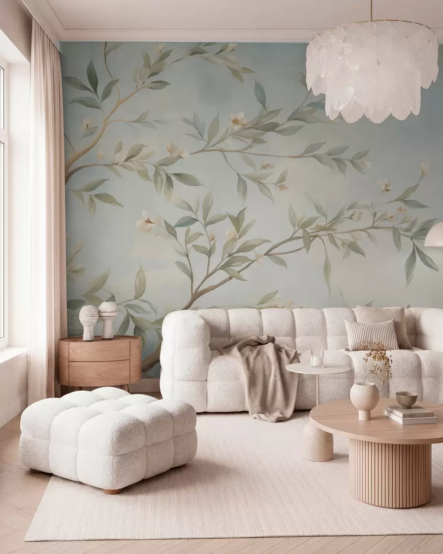 Wall Mural Photo Wallpaper A branch with flowers w05677