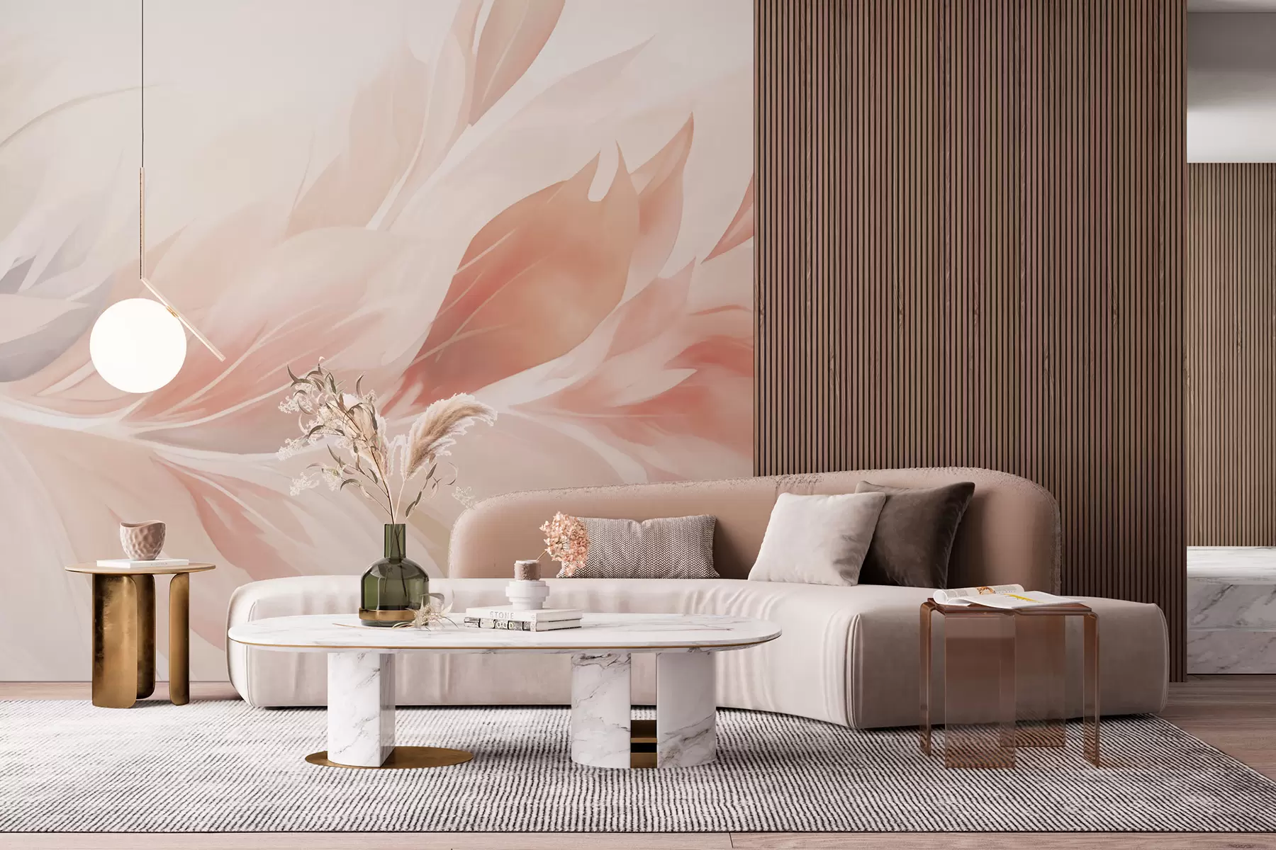 Wall Mural Photo Wallpaper Feathers w05763