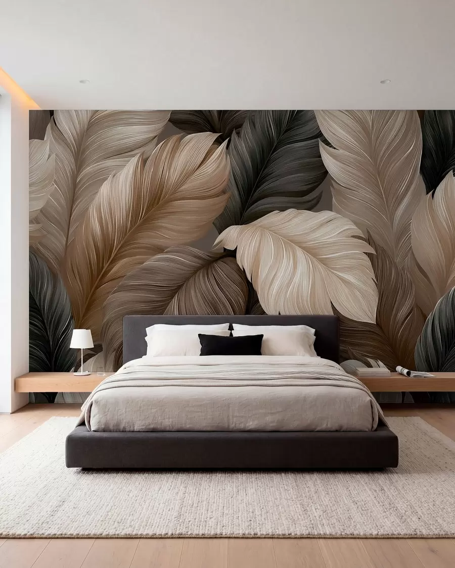 wall murals Feathers w05767