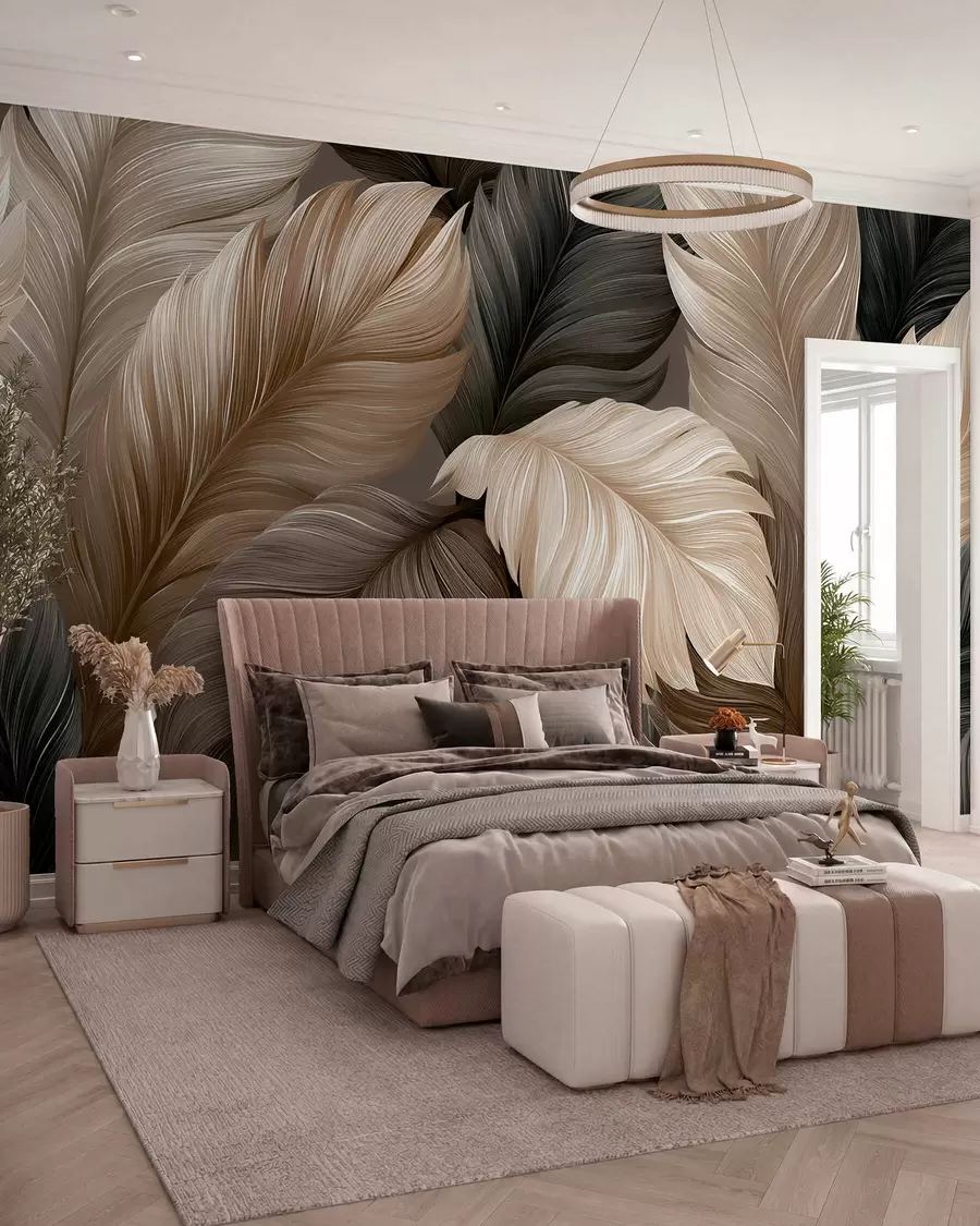 wall murals Feathers w05767