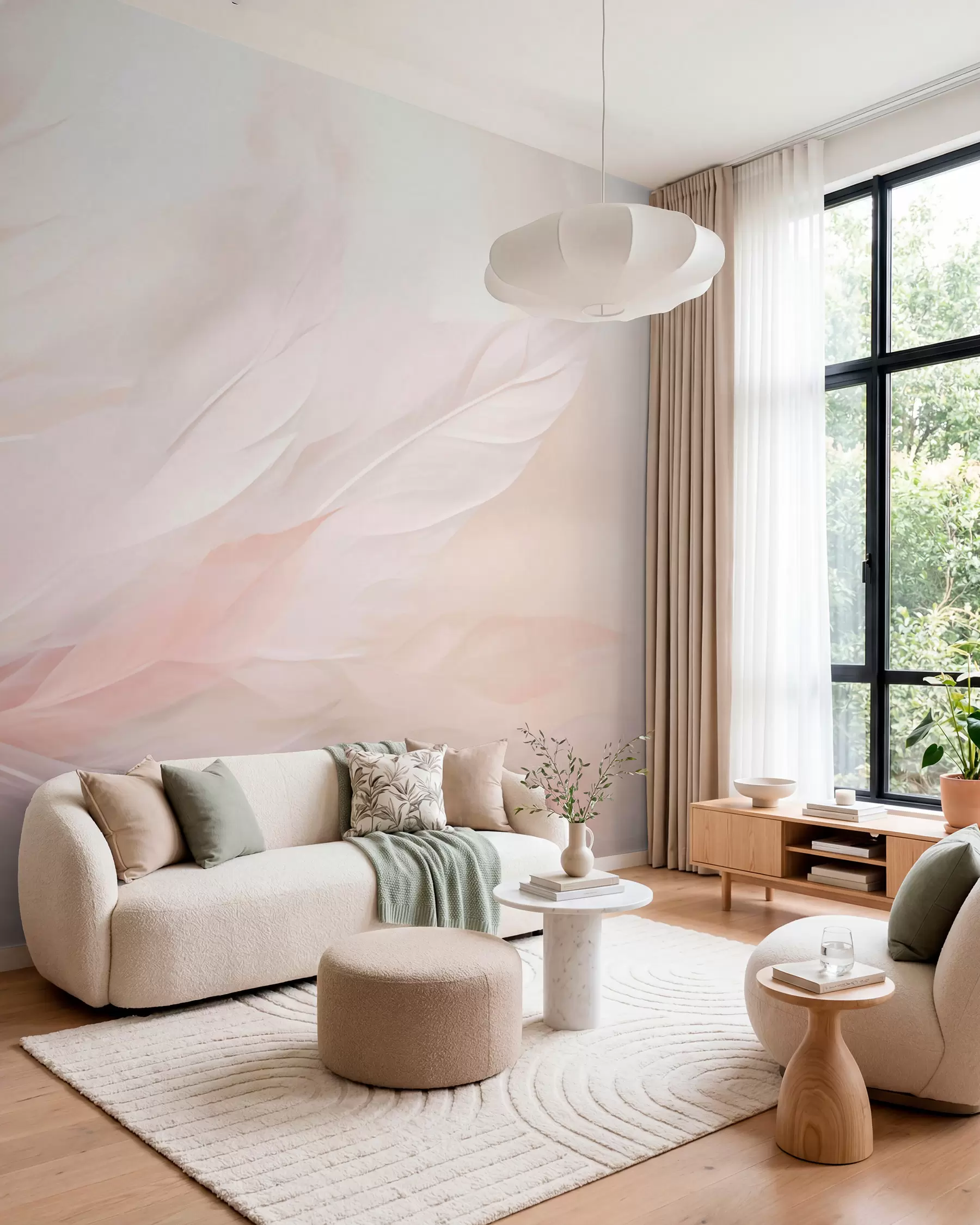 murales Plumas w05770
