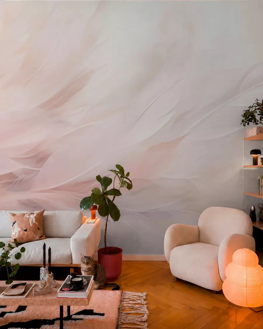 Wall Mural Photo Wallpaper Feathers w05770