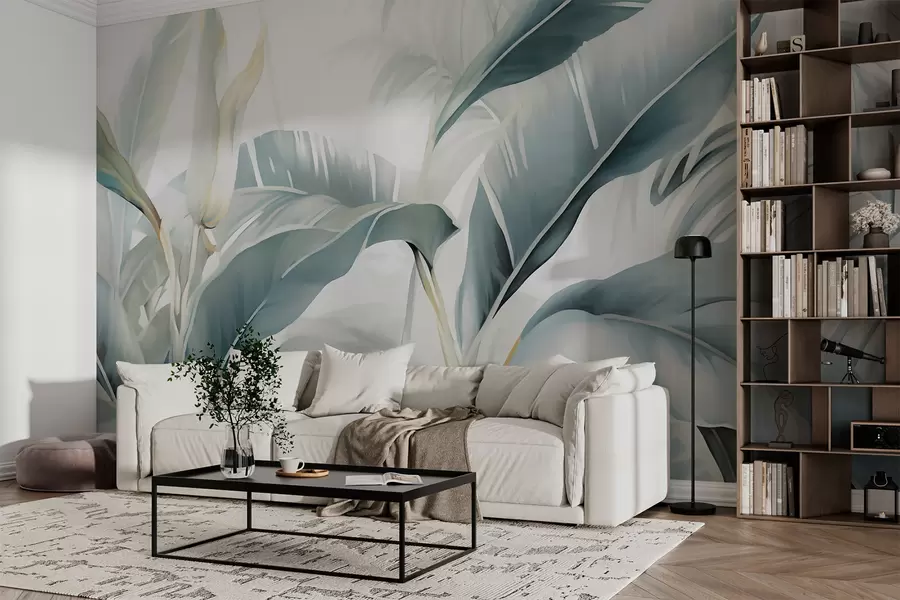 Wall Mural Photo Wallpaper Long banana leaves w05775