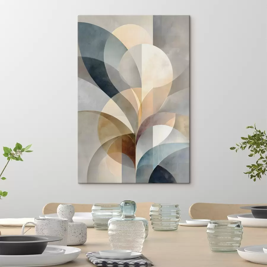 wall murals Abstract stylisation of plants s49942